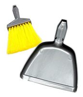 Mr. Clean Mini-Sweep Compact Dustpan and Brush Set, 9x6-inches, 2-Pack