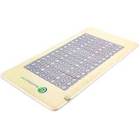 Healthyline Extra Large Heated Mat - 80" x 40" Firm - Advanced Multi-Purpose Amethyst Infrared Heating Pad - Muscle Joint Pain, Sciatica, Nerve, Arthritis Pain - Negative Ion and Hot Stone Therapy