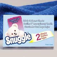 Snuggle Fabric Softener Sheets (case of 100)