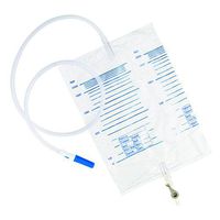 Universal Drainable Urine Bag 2 Litre with Lever Tap (X10)