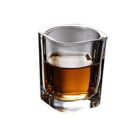 6 Pieces Creative Mini Goblet Spirits White Wine Glass European-Style Thick-Bottom Cup #3