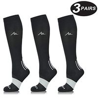 NEWZILL Compression Socks (20-30mmHg) for Men & Women (3-Pair Assort 01, Small)