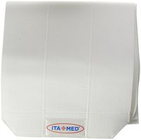 ITA-MED Unisex Breathable Elastic Postsurgical Recovery Abdominal and Back Support Wrap/Binder 9” wide AB-412(S): XX-Large White