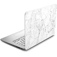 Skinit Decal Laptop Skin for Chromebook 14-x010nr - Officially Licensed Originally Designed White Marble Design