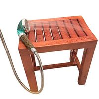 ZHAO XIN Tub Transfer Bench - Soild Wood Bath & Shower Stool Chair - Medical Bathroom Aid - for Disabled, Seniors, Bariatric