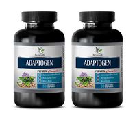 Heart Health multivitamin - ADAPTOGEN Premium Complex - Pure and Potent Ingredients - holy Basil Leaf Capsules - 2 Bottles 120 Vegetable Capsules