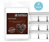 Lee Naturals Classic Collection - (4 Pack) Chocolate Premium All Natural 6-Piece Soy Wax Melts. Hand Poured Naturally Strong Scented Soy Wax Candle Cubes