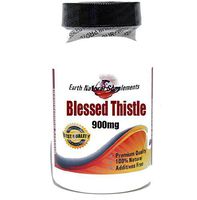 Blessed Thistle 900mg * 200 Capsules 100% Natural - by EarhNaturalSupplements