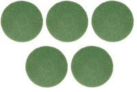 Oreck Commercial 437.056 Cleaning Orbiter Pad, 12" Diameter, For 550MC Orbiter Floor Machine, Green (5-Pack)