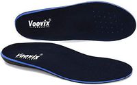 Voovix Plantar Fasciitis Feet Insoles, Shock Absorptation & Cushioning Breathable Insole for Running & Walking, Arch Support Orthotic Insert Relieve Flat Feet, Heel Spurs, Foot Pain for Men Women