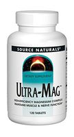 Source Naturals Ultra-Mag High-Efficiency Magnesium Complex - Maintains Muscle & Nerve Function - 120 Tablets