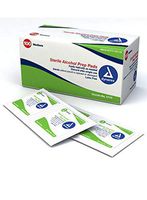 Alcohol Prep Pad - Item Number 1114BX - Medium - 100 Each/Box