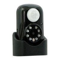 Hanwha SD card recording infrared and human body detection sensor mounted compact auto video recorder DVR-Q