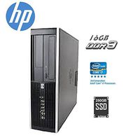 HP Elite 6300 SFF Small Form Factor Business Desktop Computer, Intel Quad-Core i7-3770 up to 3.9Ghz CPU, 16GB RAM, 256GB SSD, DVD, USB 3.0, Windows 10 Professional (Renewed)