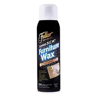 Fuller Brush Lemon D.C.W. Furniture Wax - Multi Surface Polishing Spray, Dusting Cleaner & Resealer - Cleans Dust Mites For Allergy Fre e Air & Clean Polished Furniture