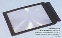 PAGE MAGNIFIER x4 7"x10