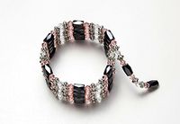 Light Pink Crystal MagneticTherapy Wrap