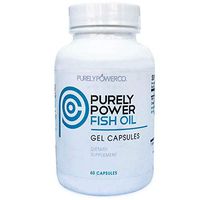 Purely Power Fish Oil: A Superior Fish Oil with Omega 3 Fatty Acids, EPA and DHA, Burpless 1000mg Softgels