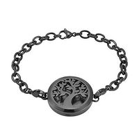 memorial jewelry Aromatherapy Essential Oil Diffuser Bracelet+Gift Box+12 Color Refill Cotton Pads - Key