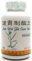 Acid Away Dietary Supplement 500mg 100 Capsules (Jian Wei Zhi Suan Wan) E22 100% Natural Herbs