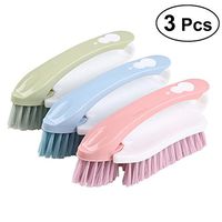 ULTNICE Multipurpose Scrubbing Brush Nylon Bristles Clothing Laundry Brush Cleaner -3PCS