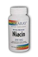 TSTR Niacin Solaray 100 VCaps