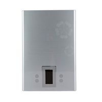 BTSSA Tankless Water Heater with Smart Technology, Small, Bathroom Home Kitchen Shower Heater Electric,Silver