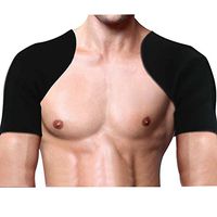 COYUE Double Shoulder Support Belt, Neoprene Adjustable Brace for for Rotator Cuff, Dislocated AC Joint, Sprain, Labrum Tear, Rehab, Shoulder Pain for Women & Men