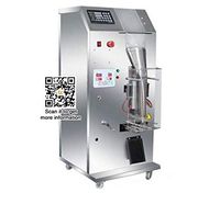 TX 3-150g liquid filling sealing machine plastic bag liquid packing machine Trilateral seal sealing machine Automatic quantitative packing machine 0-16cm wide (with one roll packing film, 220V/50HZ)