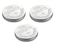 Renata Watch Battery Swiss Made Renata 389 or SR1130SW Or AG10 1.5V (3 Batteries, 389 or SR 1130 SW)