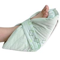 Effortsmy Premium Pressure-Relieving Heel Protector, Ultra-fine Cotton Fabric, Inner Cushion can be Separated, Green, 1 Pairs