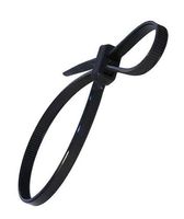 Black Point Products BE-0111B-DH BLACK Double Head Tie (100 Pack), 11"
