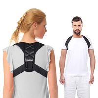 WINOMO Back Brace Posture Corrector Adjustable Clavicle Shoulder Support for Men Women
