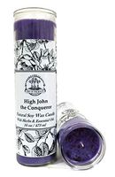 High John The Conqueror 7 Day Soy Spell Candle (Fixed) for Power, Money, Luck, Influence & Prosperity (Wiccan, Pagan, Hoodoo, Magick)
