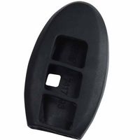 KEYGUARDZ Black Rubber Keyless Entry Remote Smart Key Fob Skin Cover Protector