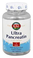 Kal 3000 Mg Ultra Pancreatin Tablets, 100 Count
