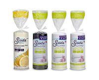 Color Scents 982548 Multi-Color 4 Gallon.6mil Thickness, Twist Tie Fresh Collection Scented Small Trash Can Liners Bags from Berry, 70 Count