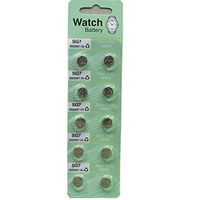 Generic 10 X Sg7 927 395 Sr57 Sr927Sw Silver Oxide Battery
