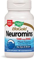 Nature's Way Neuromins EfaGold 100 mg DHA, 60 Softgels