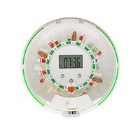 LAB OUTLET Bluetooth Automatic Pill Dispenser LCD Display - 28 Compartment Dosage Reminder for up to 6 Alarms a Day