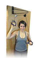 Blue Jay Move those Shoulders Overdoor Pulley Exerciser - Increase Range of Motion, Shoulder Rehabilitation, Dual Pulleys for Easy Operation, Portable, Physical Therapy Aids
