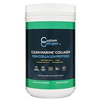 Fish Collagen Peptides 1.5lb (24oz) Jar - Marine Collagen Powder - Paleo - Non GMO - Highly Soluble - Unflavored Powder - Scoop Included