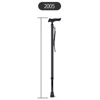 Crutch Elderly Walking Stick Light Cane Four-Legged Multi-Function Non-Slip Cane Telescopic Walker Aluminum Alloy Ergonomic Design,D