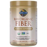 Garden of Life Raw Organic Superfood Fiber for Constipation Relief, 9oz (268g) Powder