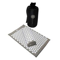 Acupressure mat and Pillow Set for Back/Neck Pain, Stress/Muscle Relief, Muscle Recovery, Head/Foot Massager, Natural Migraine/Tension Relief, Fibromyalgia, Sciatica