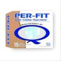 First Quality Per-Fit Frontal Tape Briefs XLarge - Waist/hip - 59- 64" Case of 60 - FQPPF014_CS