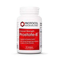 Protocol For Life Balance - Prostate-B (Clinical Strength) - Beta-Sitosterol, Lycopene and Saw Palmetto from Natural Ingredient Source Targeted for Prostate Health - 90 Softgels