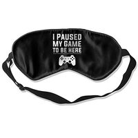Sleep Mask I Paused My Game to Be Here Eye Cover Blackout Eye Masks,Breathable Blindfold