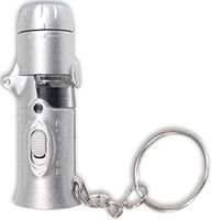 2.5" Tiny Folding 30X Illuminated Microscope with Key Chain Has LED and UV Lights
