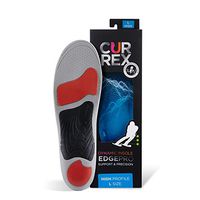 CURREX EdgePro Insole - The Premium Insole for Ski, Cross Country Ski or Snowboard - for Recreational to Ambitious Winter Athletes of All Ages